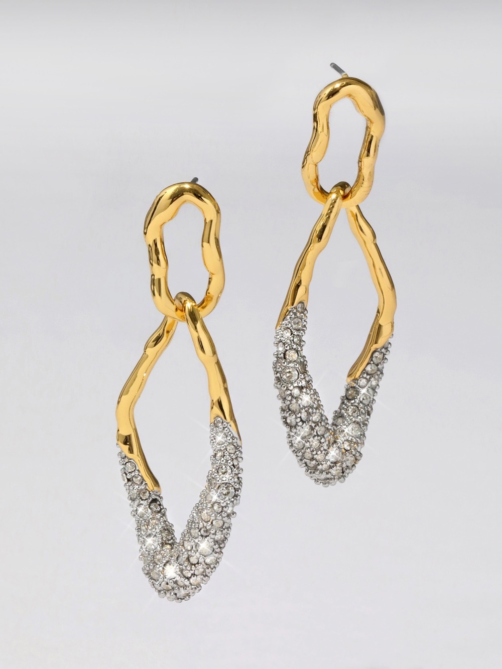 Alexis Bittar Solanales Double Link Post Earring